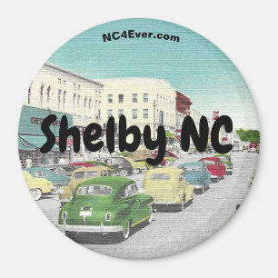 Íman Shelby NC Magnet