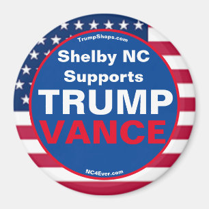 Íman Shelby NC Suporta Frigorador de VANCE TRUMP