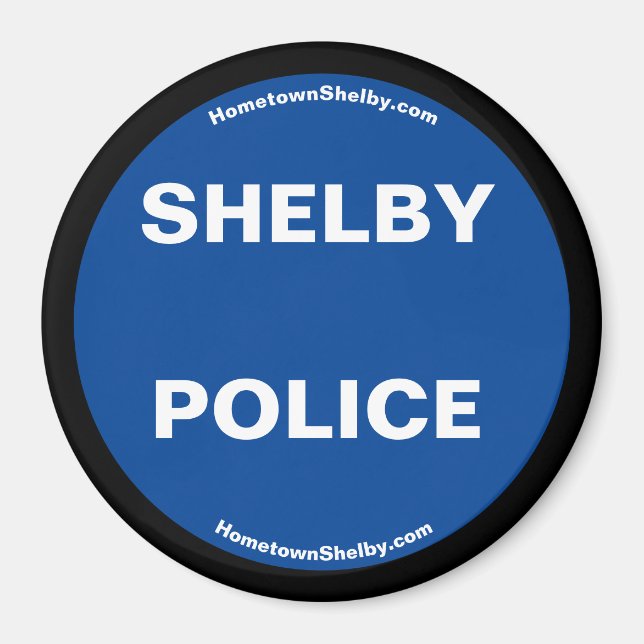Íman Shelby Police Magnet (Frente)