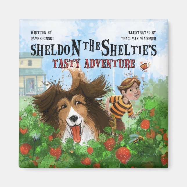 Íman Sheldon, a Sheltie (Frente)