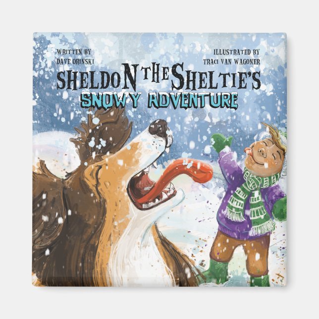 Íman Sheldon o Sheltie (Frente)