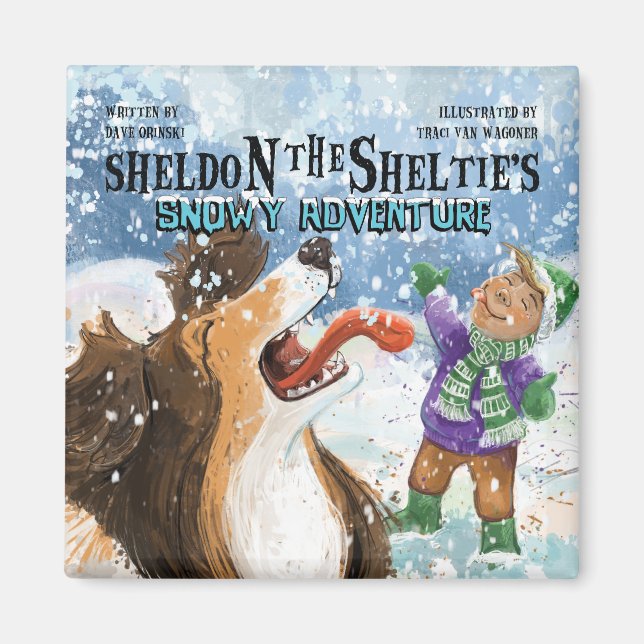 Íman Sheldon o Sheltie (Frente)