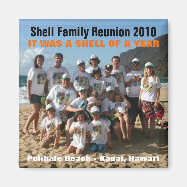 Íman Shell de um Magnet de Ano (Frente)