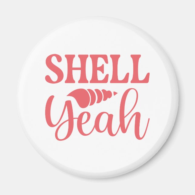 Íman Shell Sim (Frente)