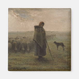 Íman Shepherdess e seu rebanho 1862-63