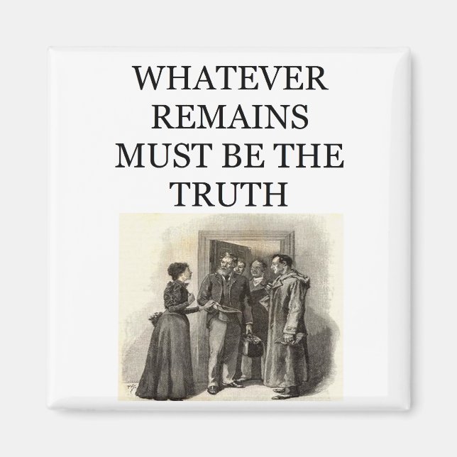 Íman sherlock Holmes (Frente)