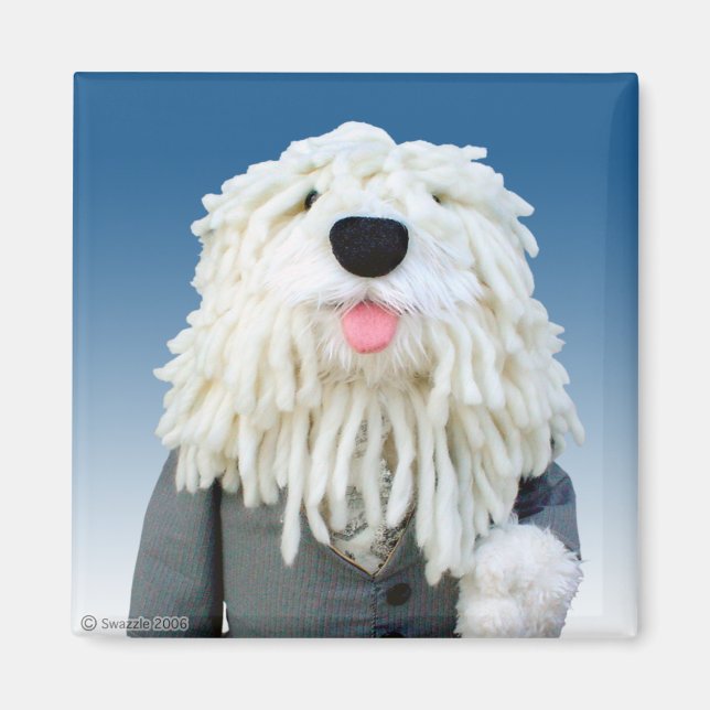 Íman Sherman Sheepdog Magnet (Frente)