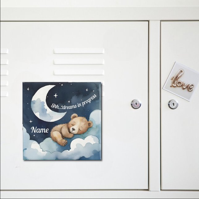 Íman Shh. Sonhos em Curso Dormindo (Criador carregado)