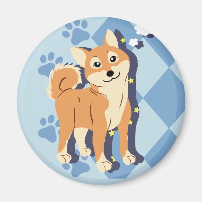 Íman Shiba Inu (Frente)