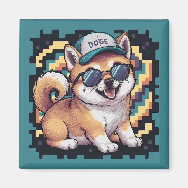 Íman Shiba Inu Cachorro (Frente)