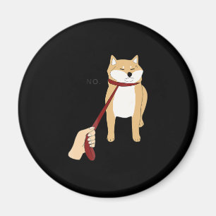 Íman Shiba inu design engraçada para cães não