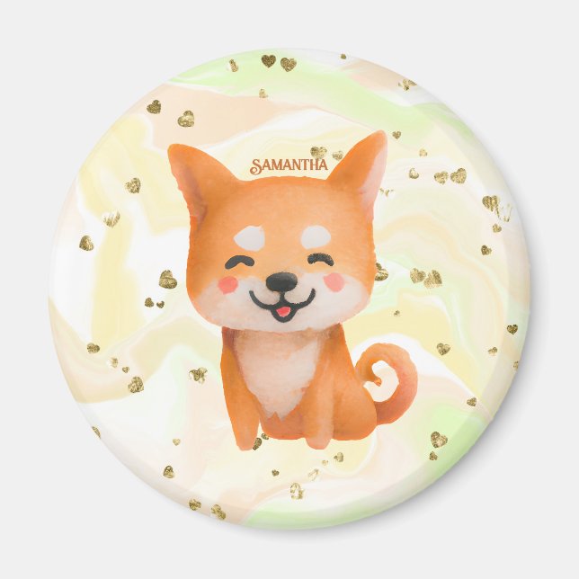 Íman Shiba Inu, Um Sorriso Bonito (Frente)