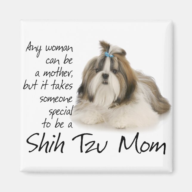 Íman Shih Tzu Mãe Magnet (Frente)