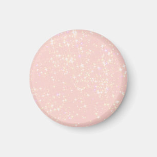 Íman Shimmer Rosa - Adicionar Texto, Monograma conforme