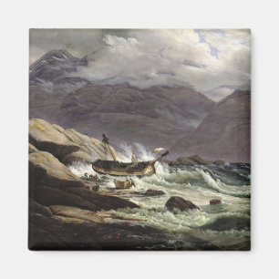 Íman Shipwreck na costa norueguesa, 1831
