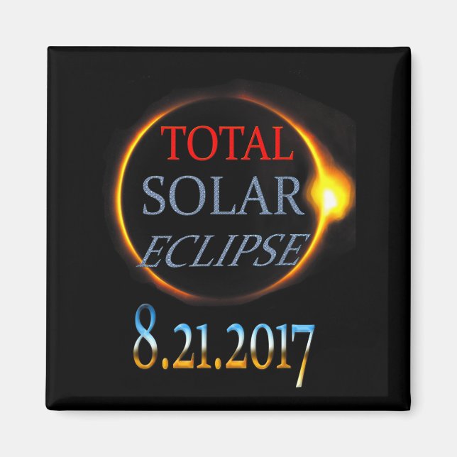 Íman Shirt Total Solar Eclipse 2017 (Frente)