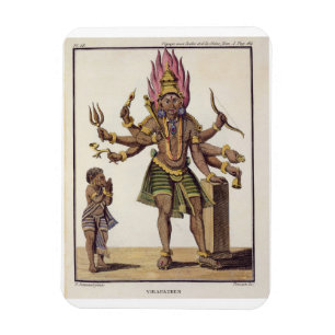 Íman Shiva como Virapatren, senhor com o mau