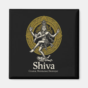 Íman Shiva Criador Preservador Destruidor Nataraja Hind