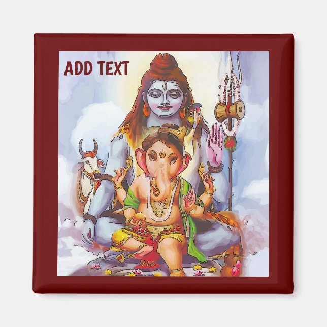 Íman Shiva, Noite Hindu (Frente)