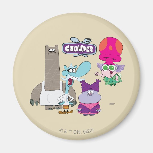 Íman Shnitzel, Mung, Chowder e Truffles (Frente)