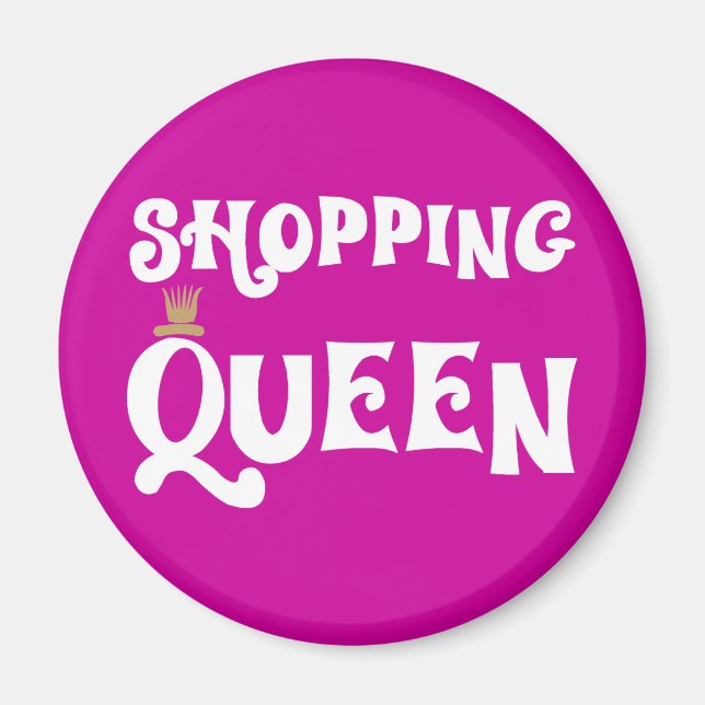 Íman shopping queen (Frente)