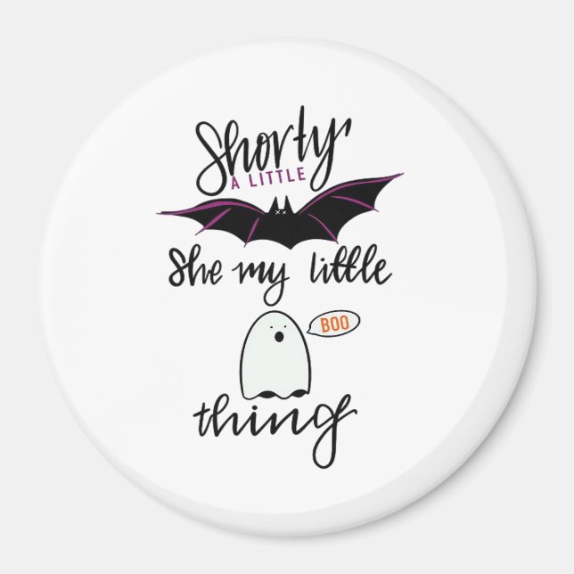 Íman Shorty Batty Divertido Retro (Frente)
