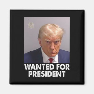 Íman Shot Trump Engraçado Queria O Presidente 2024