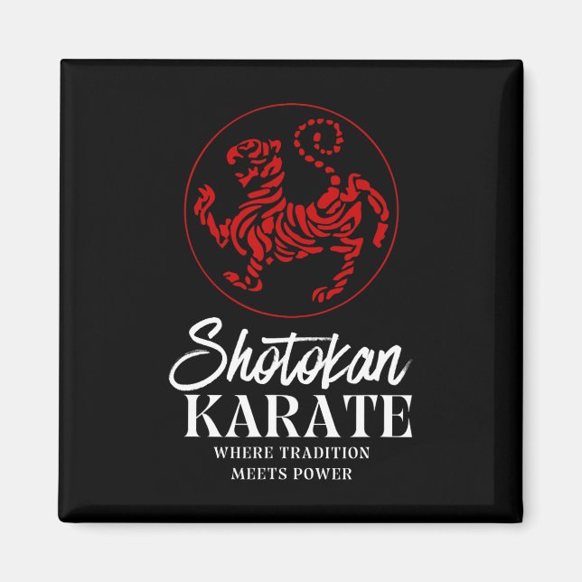 Íman Shotokan Karate Onde A Tradição Conhece O Poder (Frente)