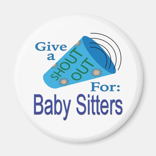 Íman Shout for Baby Sitters (Frente)