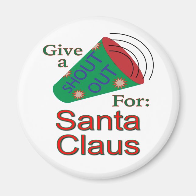 Íman Shout Out for Papai Noel (Frente)