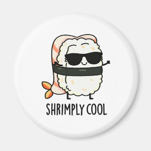 Íman Shrimp Legal Engraçado Sushi Pun