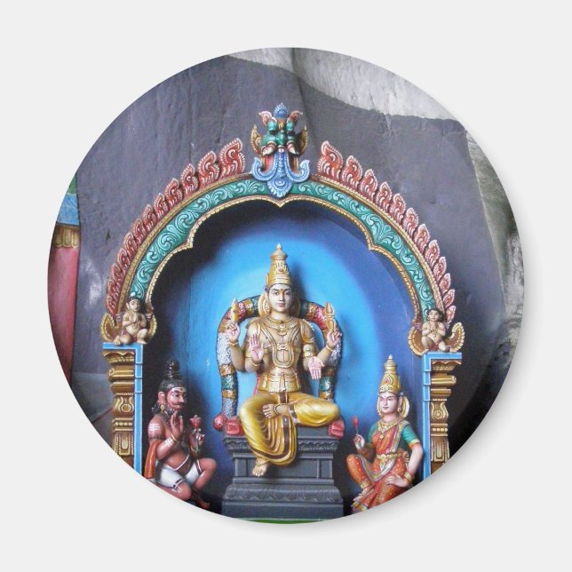Íman Shrine Hindu, Batu Caves, Malásia (Frente)