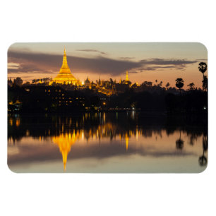 Íman Shwedagon Pagoda, Mianmar, Rangum