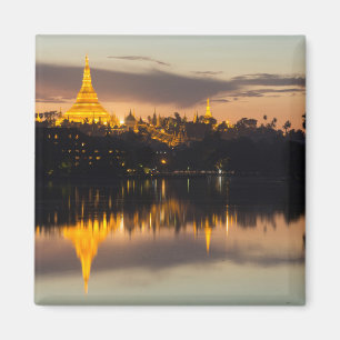 Íman Shwedagon Pagoda, Mianmar, Rangum
