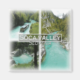 Íman SI0016 Europa, Eslovênia, vale Soca, frigorífico