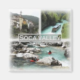 Íman SI0017 Europa, Eslovênia, vale Soca, frigorífico
