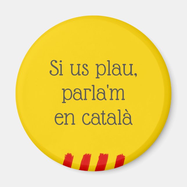 Íman Si Us Plau, Parla'm en Català (Frente)