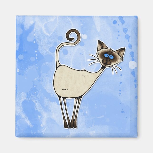 Íman siamês (Frente)