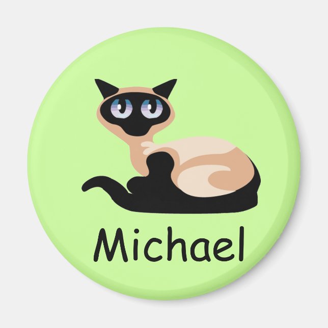 Íman Siamese Cat (Frente)