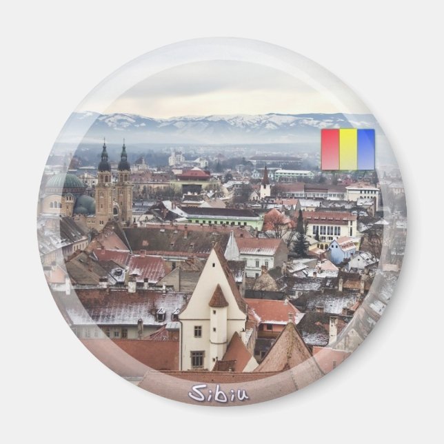 Íman Sibiu panorama (Frente)