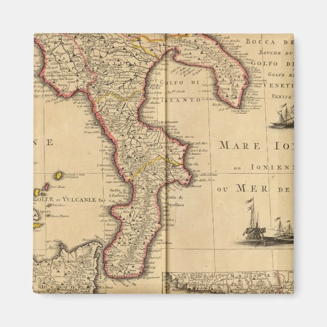 Íman Sicília Itália (Frente)