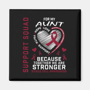 Íman Sickle Cell Awarness Shirt Tunt Support Squad Gro