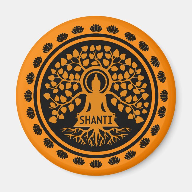 Íman Siddhartha Gautama, Arte Budista (Frente)