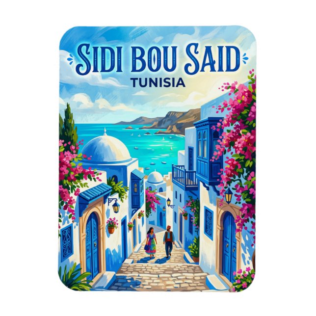 Íman Sidi Bou Said Tunísia (Vertical)