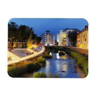 Íman Siegen Siegufer zur blauen Stunde