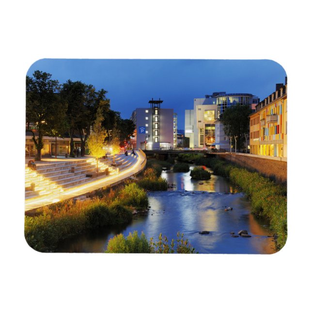 Íman Siegen Siegufer zur blauen Stunde (Horizontal)