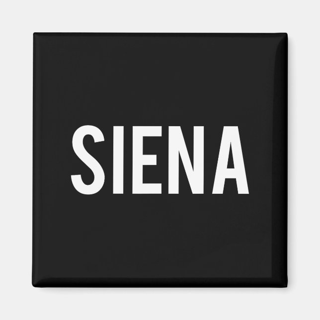 Íman Siena - Cool New Funny Name Fan Gift Tee  (Frente)