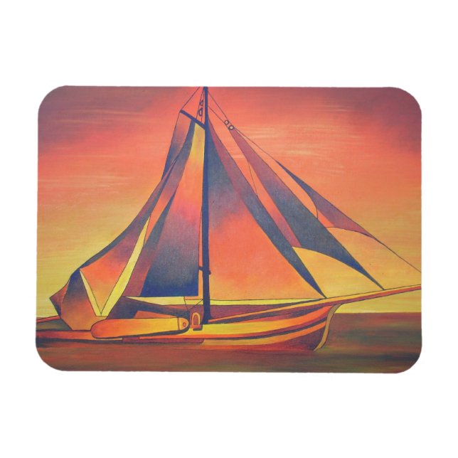 Íman Sienna Sails no Sunset (Horizontal)