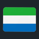 Íman Sierra Leone Flag<br><div class="desc">Patriotic flag of Sierra Leone.</div>