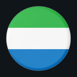 Íman Sierra Leone Flag<br><div class="desc">Patriotic flag of Sierra Leone.</div>